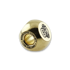 Audacious Concept Wise Monkeys Bead - Brass - Hand Polished
