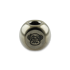 Audacious Concept Wise Monkeys Bead - Titanium - Hand Polished