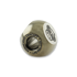 Audacious Concept Wise Monkeys Bead - Titanium - Hand Polished