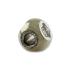 Audacious Concept Wise Monkeys Bead - Titanium - Hand Polished