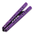 Balisong Flipping Polaris GalaxyBlast Purple perhosveitsi harjoitteluun