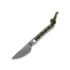 Baltic Blades Angis Elmax Scalpel kniv, Green Paracord