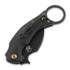 Сгъваем нож Bastinelli Black Bird, bronze screws custom