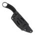 Bastinelli Fixed Mako Black Cobra Wrap knife