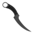Bastinelli Fixed Mako Black Tsuka Bronze Menuki knife, black