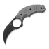 Bastinelli Ligament Micarta karambit knife, black