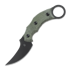 Bastinelli Mako Compact knife, green micarta