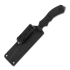Bastinelli Raptor L M390 knife, dark stonewash