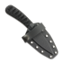 Bastinelli SIN Black Tsuka Wrap Bronze Menuki knife