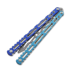 Navaja mariposa de entrenamiento BBbarfly Barracuda V2, Light Blue And Dark Blue