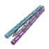 Coltello a farfalla per allenamento BBbarfly Barracuda V2, Purple And Light Blue