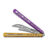 Balisong trainer BBbarfly HS Talon Style Opener ZX-1, Purple And Gold