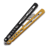 BBbarfly KS Knife Style opener V2 perhosveitsi harjoitteluun, Black And Gold