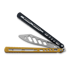 Тренировочный балисонг BBbarfly Trainer V2, Black And Gold