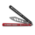 Тренировочный балисонг BBbarfly Trainer V2, Red And Black