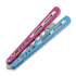 Тренировочный балисонг BBbarfly Trainer ZX-1, Blue And Pink