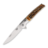 Coltello pieghevole Bear & Son D2 Stag Bone Rancher