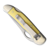 Bear & Son Lockback Yellow Delrin sulankstomas peilis