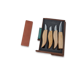 BeaverCraft Basic Set of 4 Knives in gift book-box S07BOOK