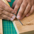 BeaverCraft Compact straight V-profile chisel K12-02