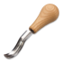 BeaverCraft - Palm-size short bent gouge Sweep no 8 (14mm)