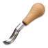 BeaverCraft Palm-size short bent gouge Sweep no 8 (14mm) P8A-14