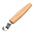 BeaverCraft - Spoon Carving Hook Knife 25 mm, tammi