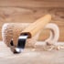 BeaverCraft Spoon Carving Hook Knife 25 mm, tammi SK1OAK