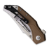 Begg Knives Astio Framelock Tan sulankstomas peilis