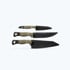 Benchmade 3 Piece Kitchen Knife Set OD Green G10 kitchen knife set 4005BK-01