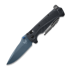 Coltello pieghevole Benchmade Adira Blue Titanium Cerakote, tempest gray grivory 18060BT-01