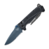 Benchmade Adira Blue Titanium Cerakote sulankstomas peilis, tempest gray grivory, dantytas 18060SBT-01