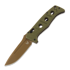 Benchmade - Auto Adamas CruWear Flat Earth, olivengr&oslash;nn