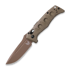 Benchmade - Auto Mini Adamas CruWear Flat Earth, olivengr&oslash;nn