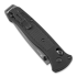Benchmade Bailout CPM-3V Tungsten Grey Cerakote sulankstomas peilis, black grivory 537GY