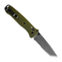 Benchmade Bailout CPM M4 Tungsten Gray Cerakote sulankstomas peilis, woodland green aluminum, dantytas 537SGY-1