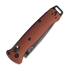Benchmade Bailout MagnaCut Battlewash DLC folding knife, burnt copper aluminum 537BK-07