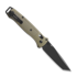 Coltello pieghevole Benchmade Bailout S30V Black Cerakote, ranger green grivory 537BK-06