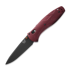 Coltello pieghevole Benchmade Barrage S30V Black Cerakote, Redstone Richlite 581BK-04