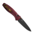 Benchmade Barrage S30V Black Cerakote sulankstomas peilis, Redstone Richlite 581BK-04