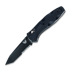 Coltello pieghevole Benchmade Barrage Tanto 154CM Black Cerakote, black valox, dentatura lama 583SBK