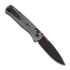 Benchmade Bugout M390 Black Cerakote sulankstomas peilis, grey sunburst aluminum 535BK-4