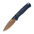 Coltello pieghevole Benchmade Bugout S30V Flat Earth Cerakote, crater blue grivory 535FE-05
