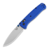 Benchmade Bugout S30V Satin 折り畳みナイフ, blue grivory 535