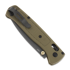 Benchmade Bugout S30V Tactical Grey Cerakote folding knife, ranger green grivory 535GRY-1