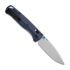 Benchmade Bugout S90V Crushed Silver Cerakote סכין מתקפלת, crater blue grivory 535SL-13