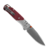 Benchmade Bugout S90V Stonewash sulankstomas peilis, Richlite Redstone 535-09