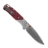 Coltello pieghevole Benchmade Bugout S90V Stonewash, Richlite Redstone 535-09