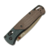 Benchmade Bugout S90V Taiga Green Brown Canvas Micarta sulankstomas peilis 535FE-2602