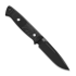 Benchmade Bushcrafter Cru-Wear puukko, Black Cerakote, Carbon Fiber 163BK